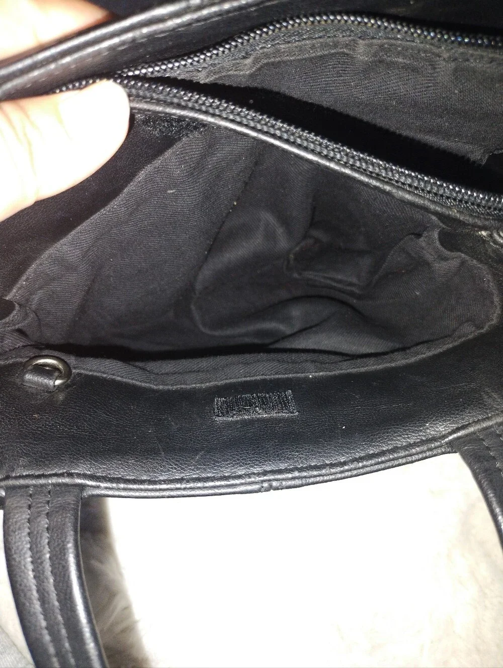Nine West Black Satchel Handbag